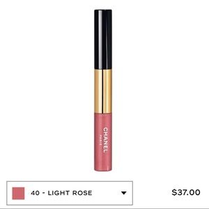 LIKE NEW CHANEL Light Rose Lipgloss